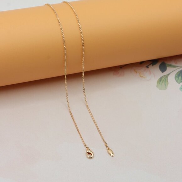 Rose Gold Heart Crystal Pendant Necklace, XPNL0240 - Picture 12 of 13